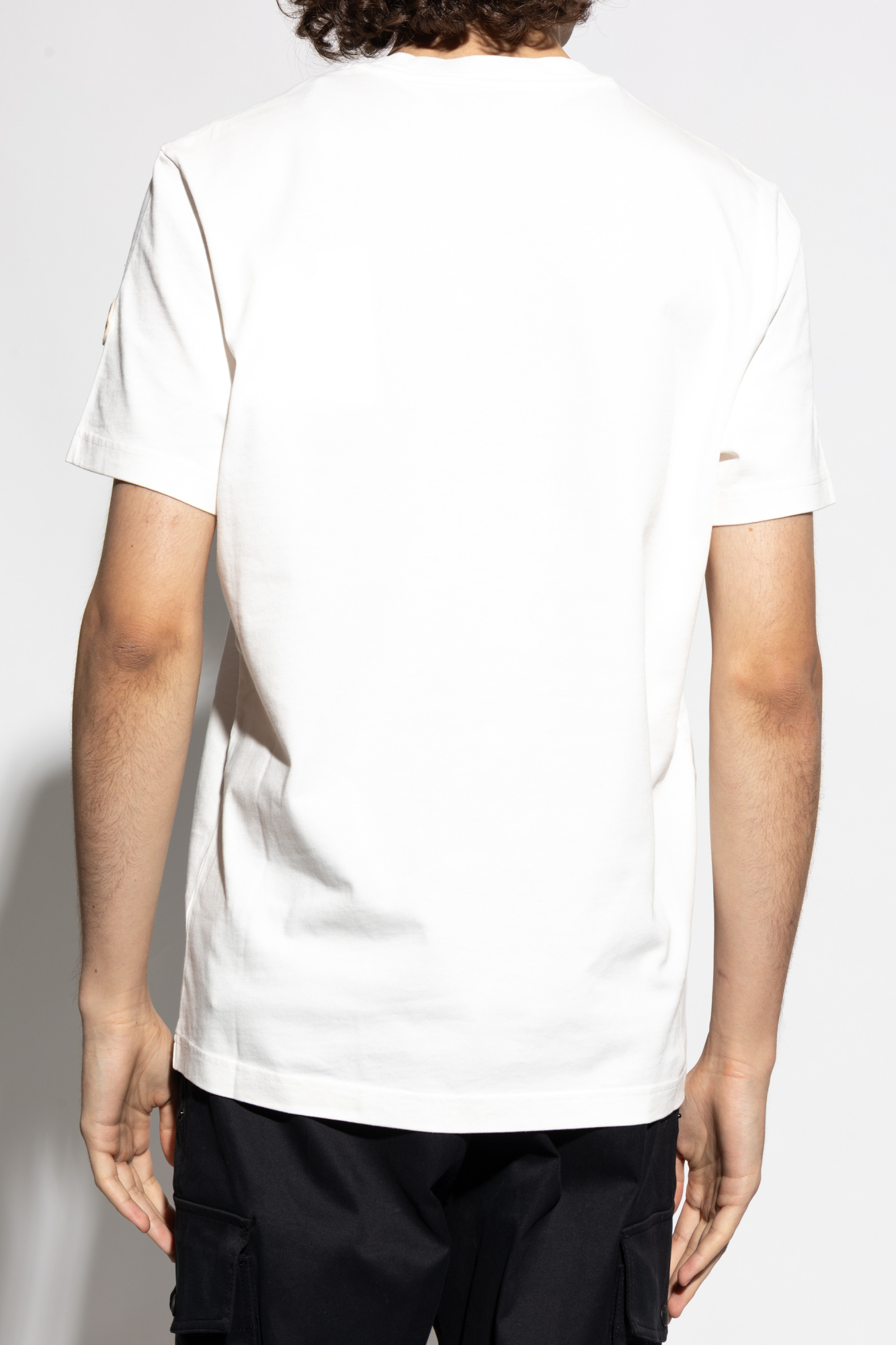 Moncler T-shirt with printed logo | Men's Clothing | Vitkac